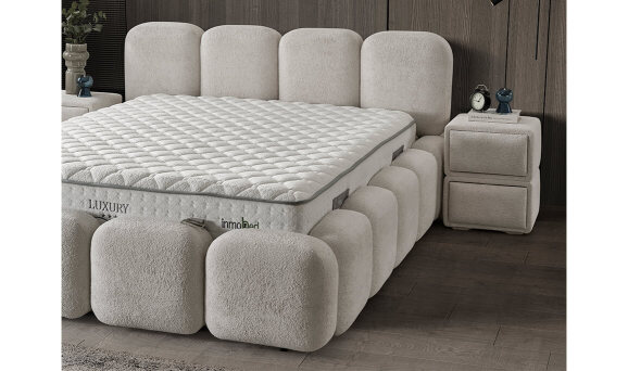 Bonita Luxury Baza Başlık Yatak Seti - 10