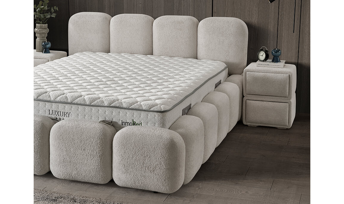 Bonita Luxury Baza Başlık Yatak Seti - 10