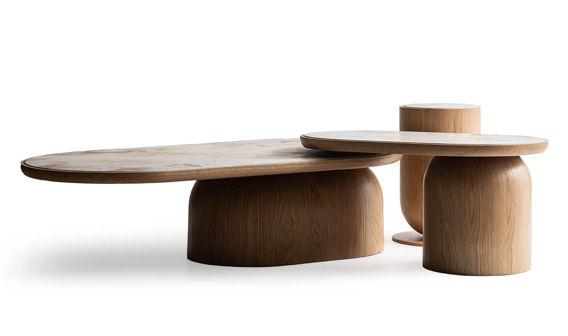 Boss Meşe Orta Sehpa - 6