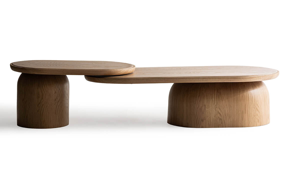 Boss Meşe Orta Sehpa V2 - 4