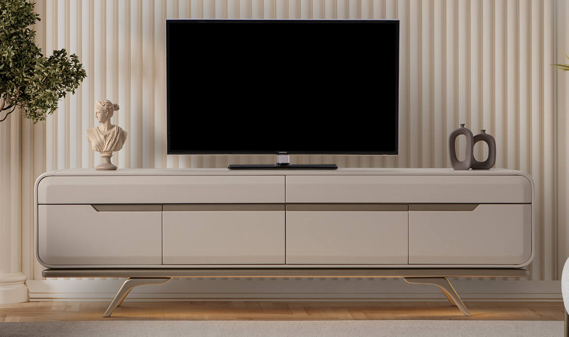 Bronz Tv Sehpası - 