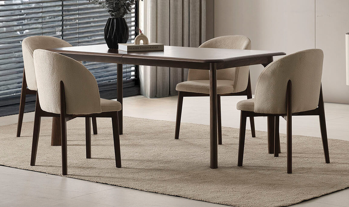 Brown Yemek Masası - 2