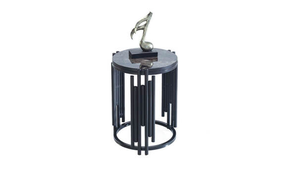 Buzzy Siyah Yan Sehpa - 