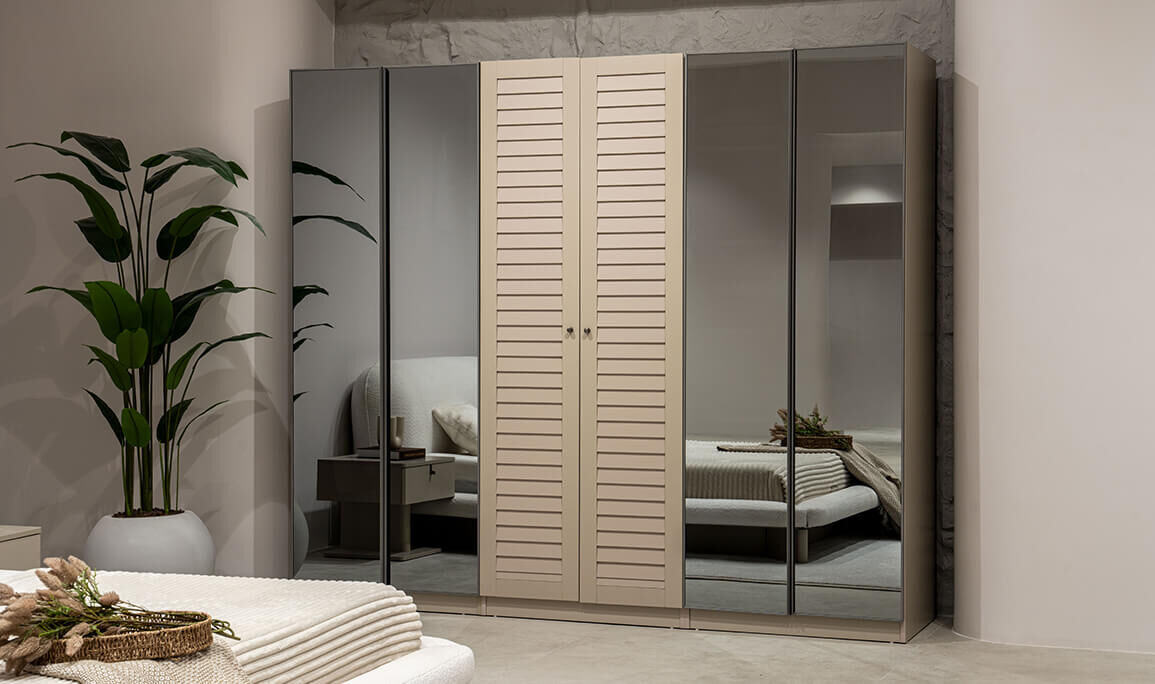 Cambel 6 Kapılı Gardırop - 4