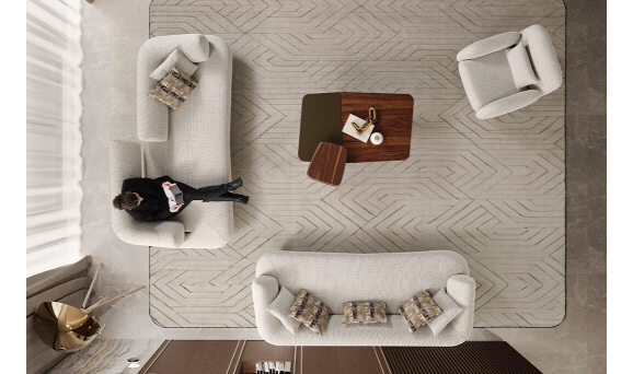 Candy Krem Koltuk Takımı - 3