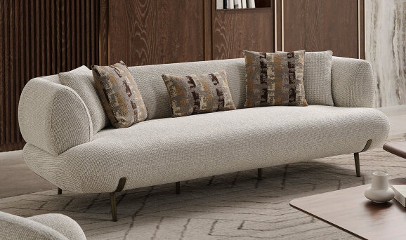 Candy Üçlü Koltuk Sabit - (1)