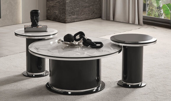 Cartier Antrasit Orta Sehpa - 1