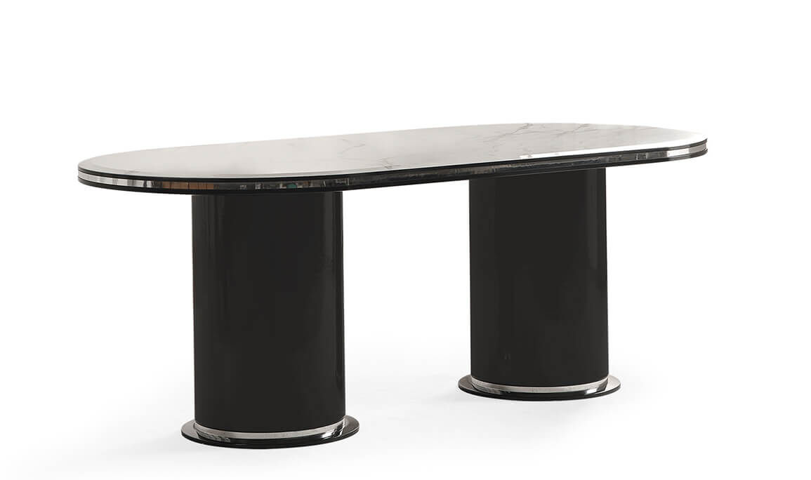 Cartier Antrasit Yemek Odası - 15