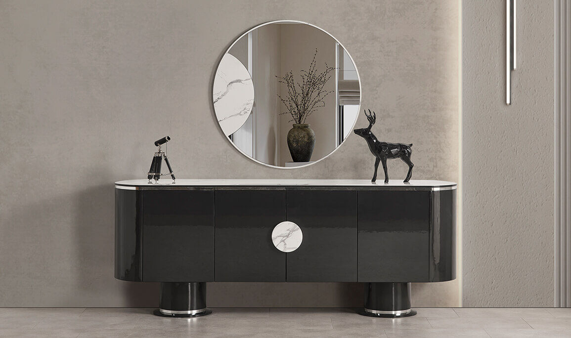 Cartier Antrasit Yemek Odası - 23