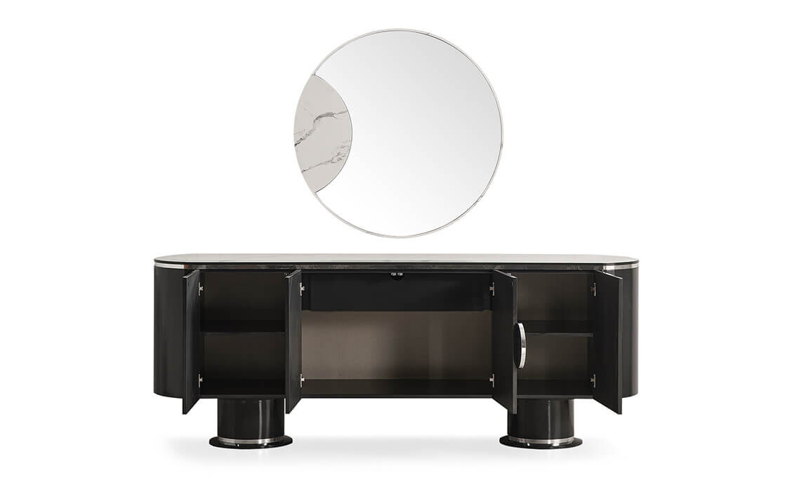 Cartier Antrasit Yemek Odası - 24