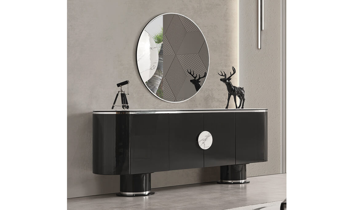 Cartier Antrasit Yemek Odası - 25