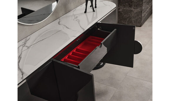 Cartier Antrasit Yemek Odası - 28