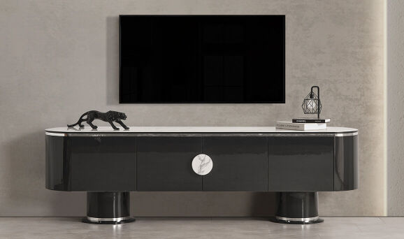 Cartier Antrasit Yemek Odası - 31