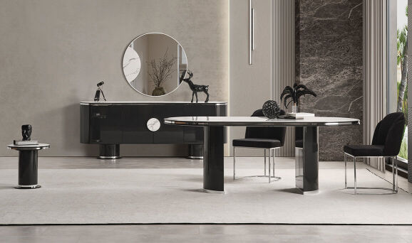 Cartier Antrasit Yemek Odası - 6