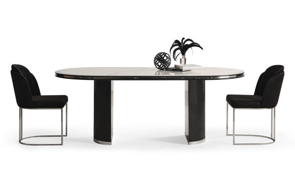 Cartier Antrasit Yemek Odası - 13