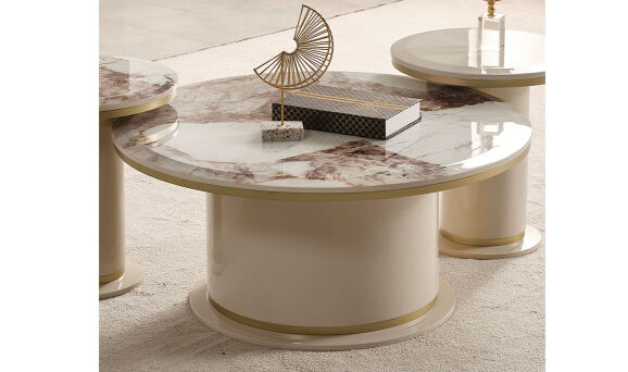 Cartier Krem Orta Sehpa - 3