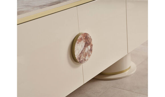 Cartier Krem Tv Sehpası - 4