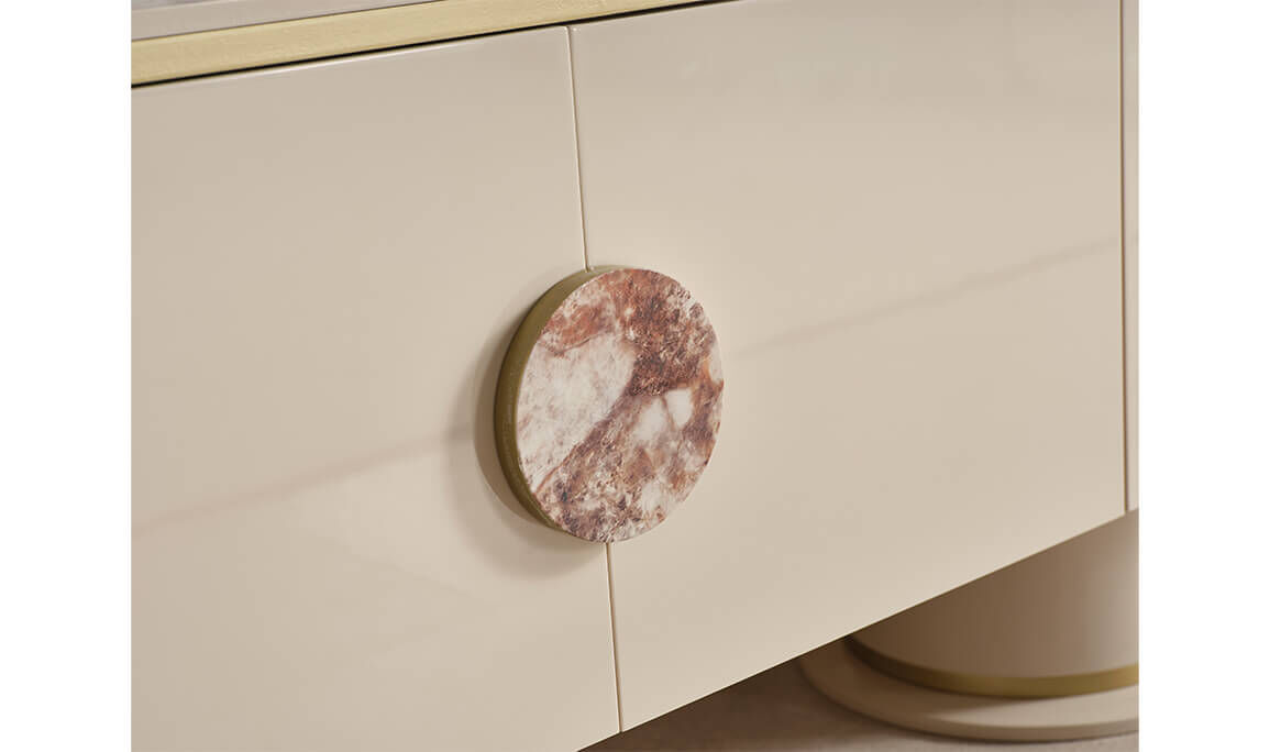 Cartier Krem Tv Sehpası - 5