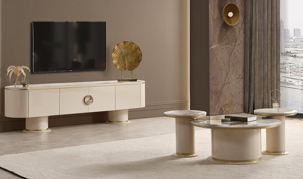 Cartier Krem Yemek Odası - 7