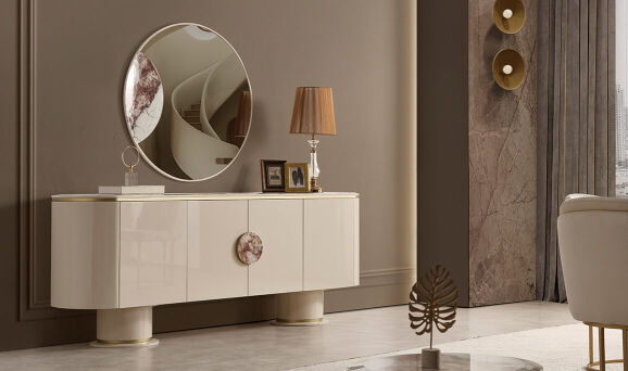 Cartier Krem Yemek Odası - 23