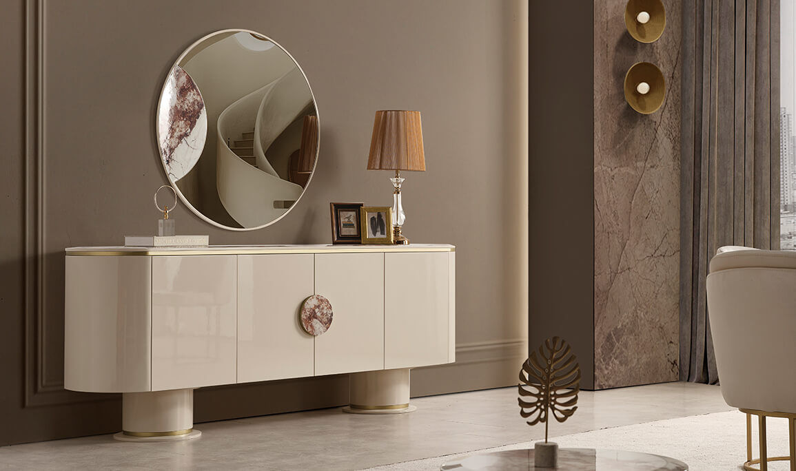 Cartier Krem Yemek Odası - 23