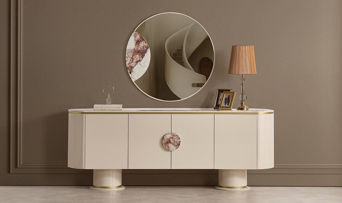 Cartier Krem Yemek Odası - 24