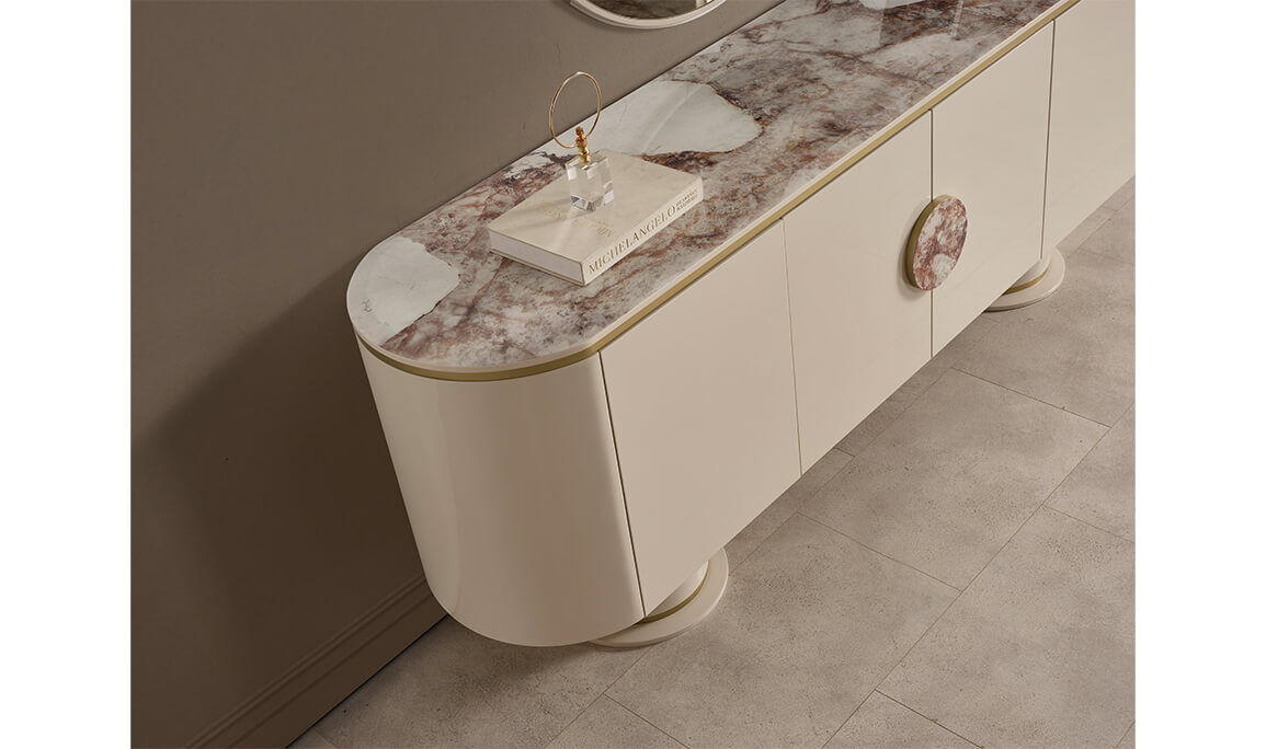 Cartier Krem Yemek Odası - 26