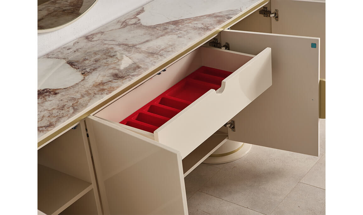 Cartier Krem Yemek Odası - 27