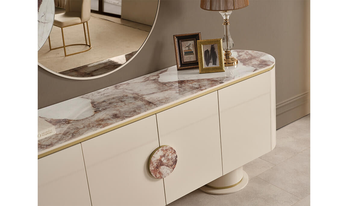 Cartier Krem Yemek Odası - 29