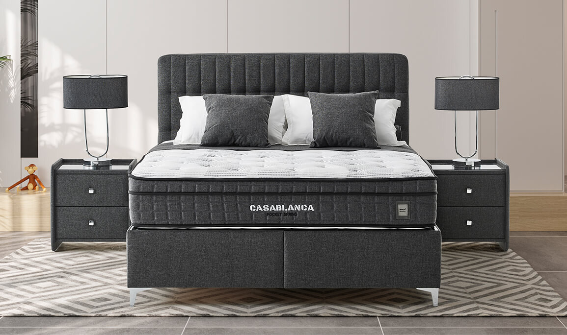 Casablanca Punto Baza Başlık Yatak Seti