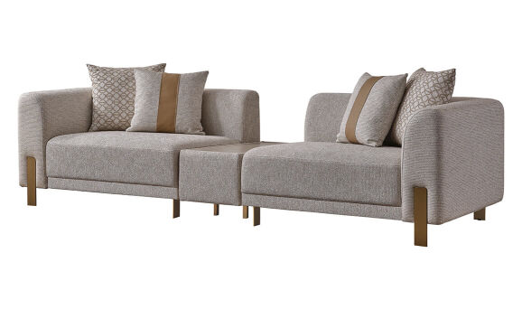 Cloud Sehpalı Üçlü Koltuk - 3