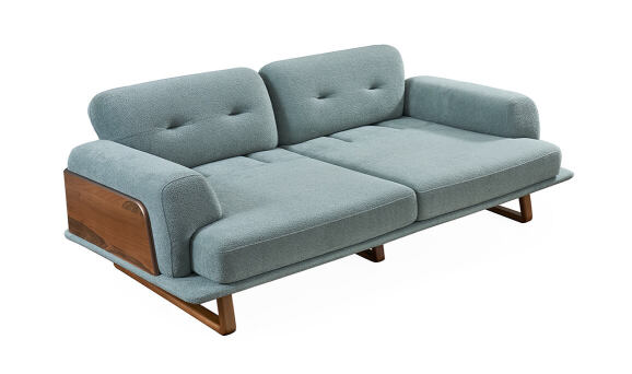 Coco Üçlü Koltuk Mavi - 3