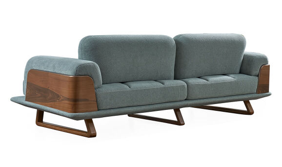 Coco Üçlü Koltuk Mavi - 4