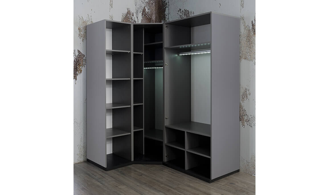 Corner 4 Kapılı Köşe Gardırop - 2