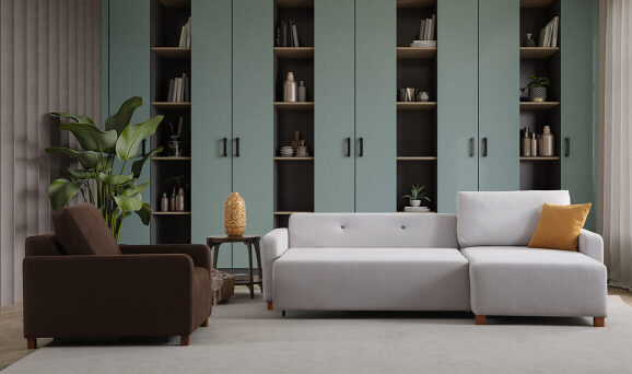 Crema Mini L Köşe Takımı - 9