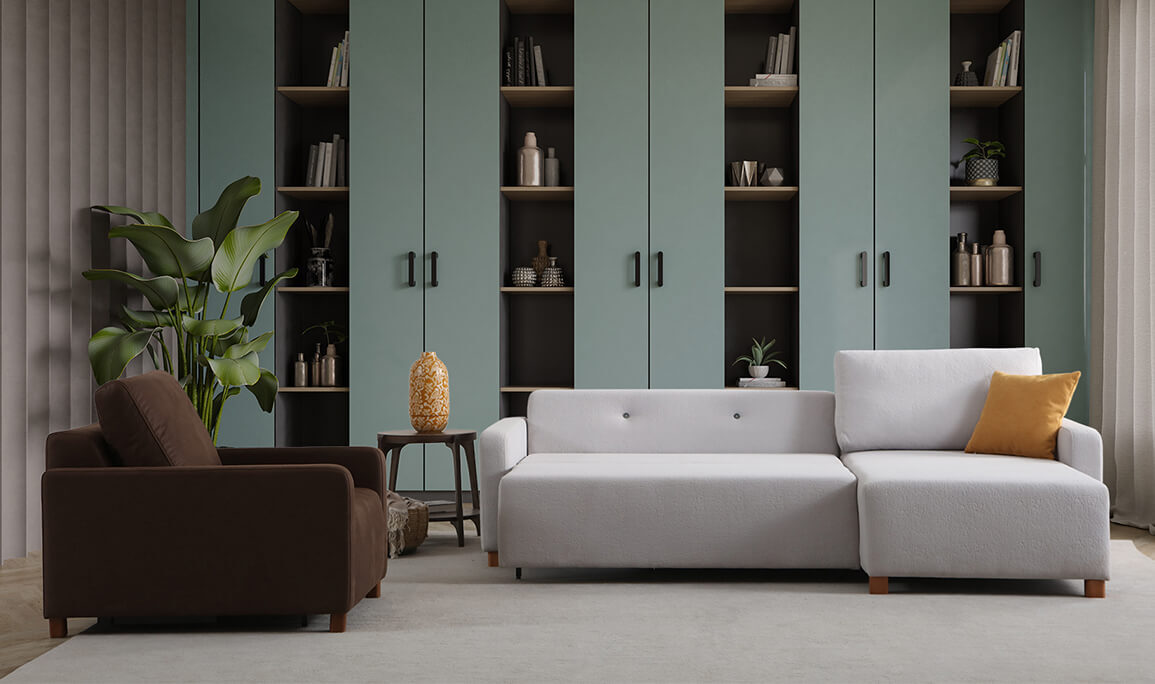 Crema Mini L Köşe Takımı - 9