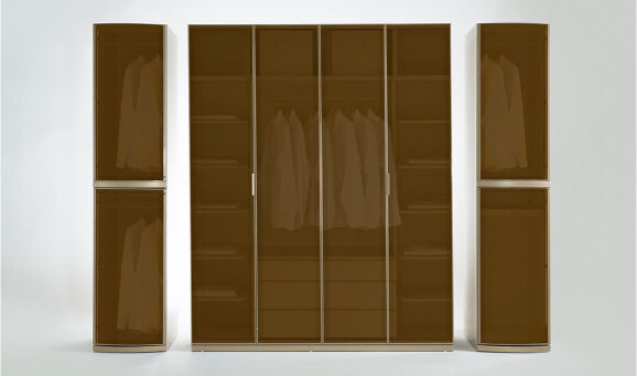 Delta 6 Kapılı Camlı Gardırop - 4