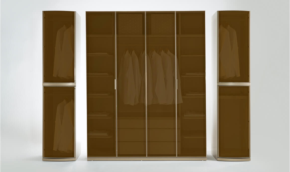 Delta 6 Kapılı Camlı Gardırop - 4