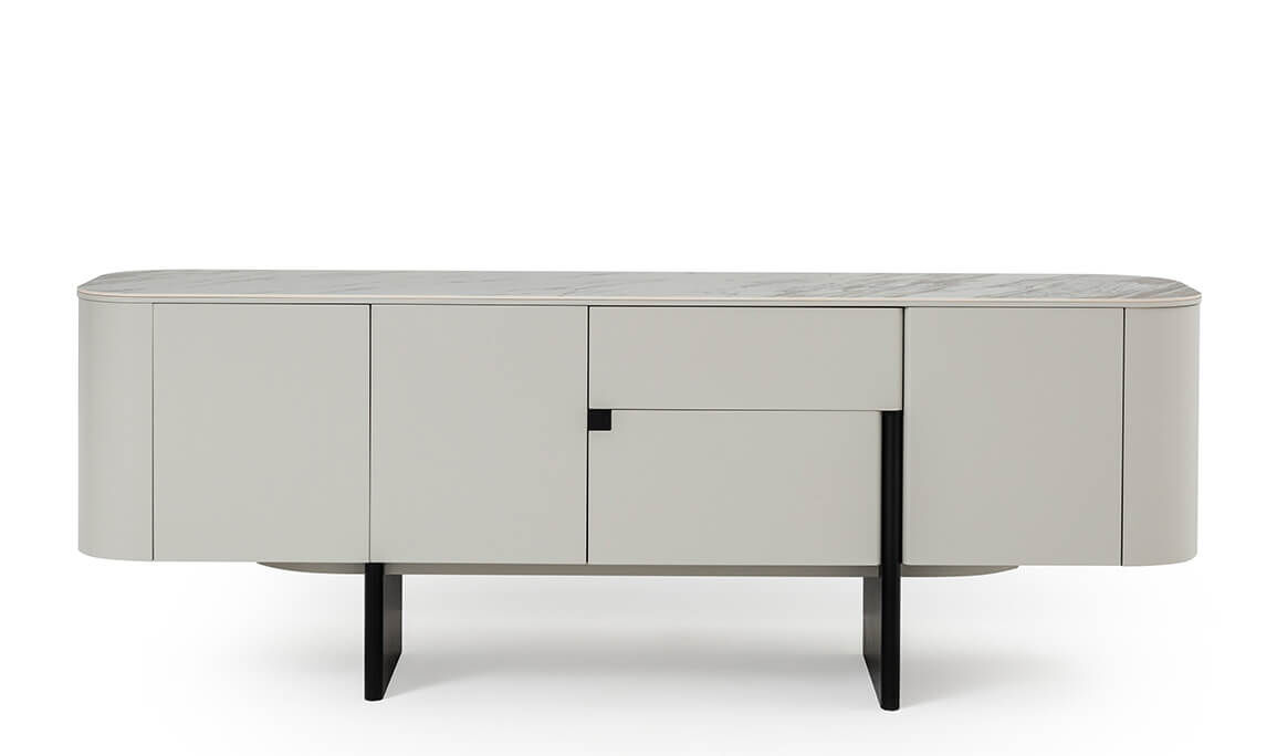 Delta Gri Porselen Konsol