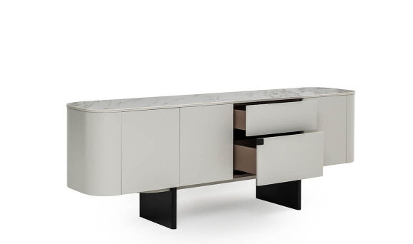 Delta Gri Porselen Konsol - 4