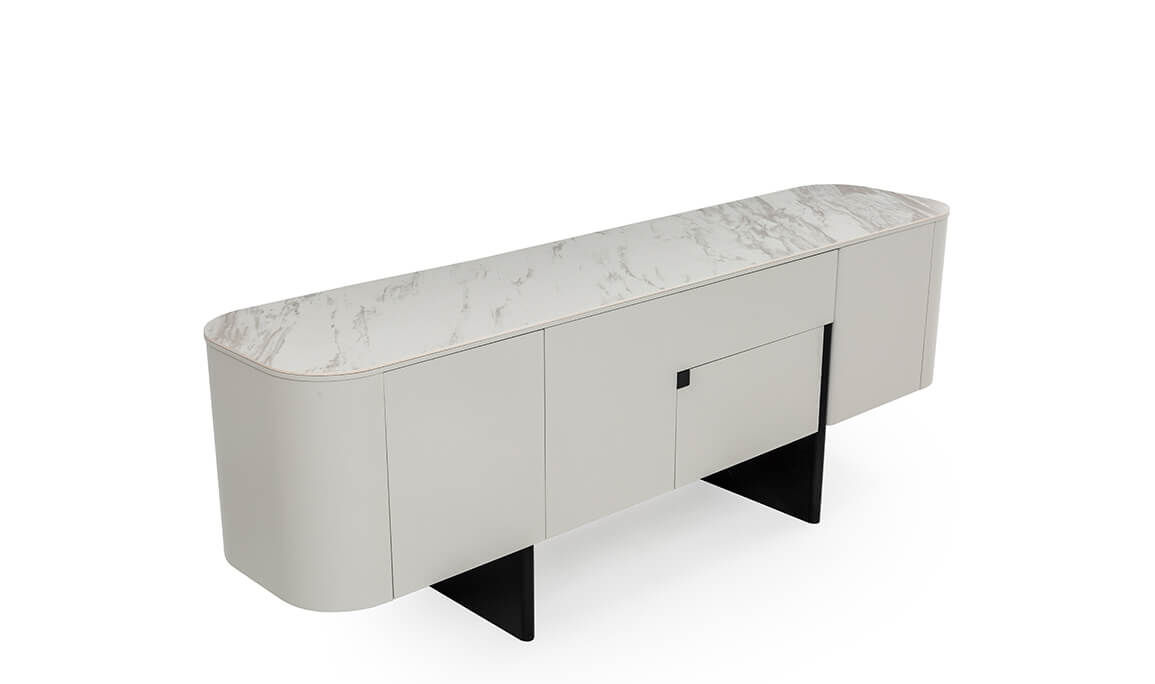 Delta Gri Porselen Konsol