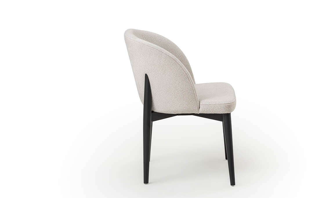 Delta Gri Siyah Porselen Yemek Masası - 5