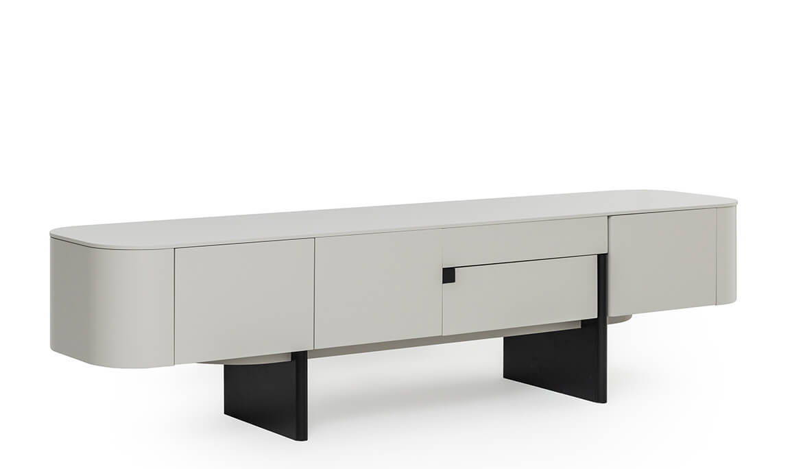 Delta Gri Siyah Porselen Yemek Odası - 7