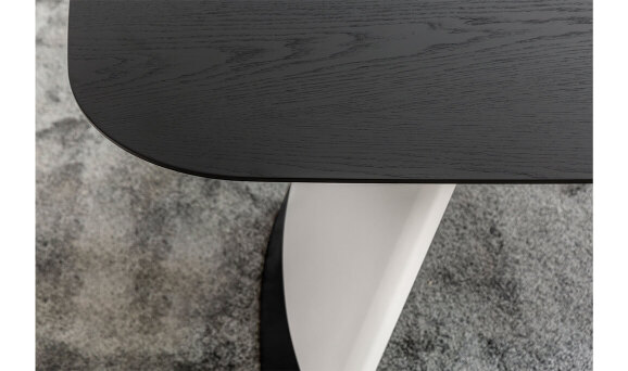 Delta Gri Siyah Porselen Yemek Odası - 13