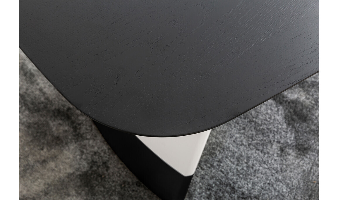 Delta Gri Siyah Porselen Yemek Odası - 14