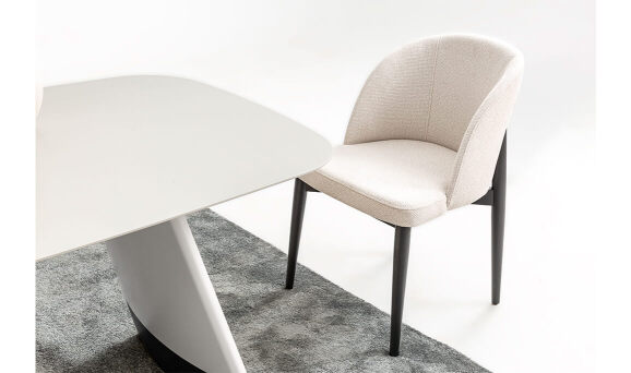 Delta Gri Siyah Porselen Yemek Odası - 16