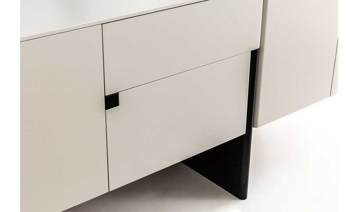 Delta Gri Siyah Porselen Yemek Odası - 38