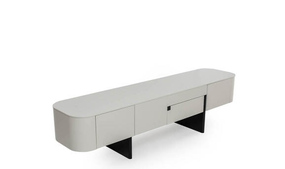 Delta Gri Siyah Porselen Yemek Odası - 45