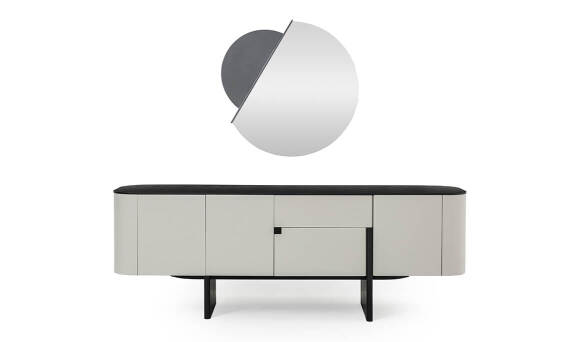 Delta Gri Siyah Traverten Yemek Odası - 24