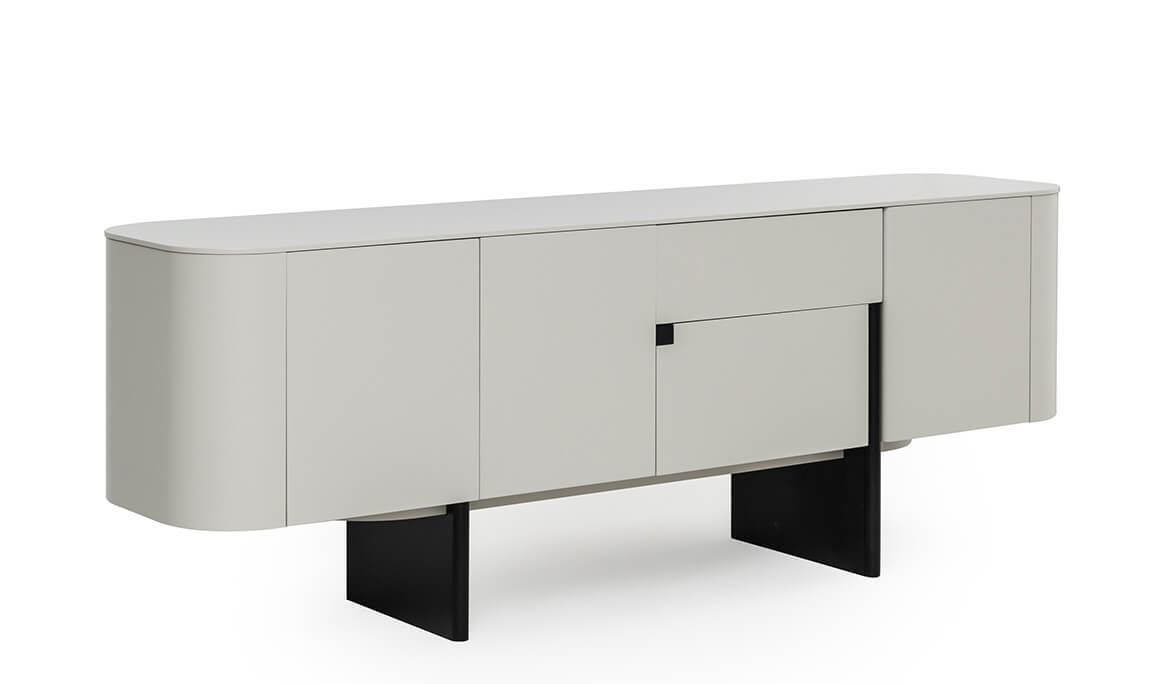 Delta Gri Siyah Traverten Yemek Odası - 31